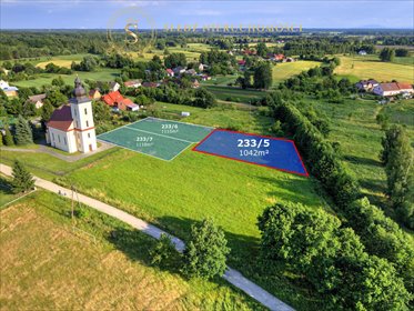 działka na sprzedaż 1043m2 działka Jodłowice