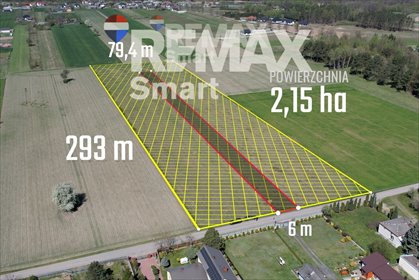 Unikalne działki pod osiedle w Różańcowej Wsi, 21 400 m² działka Różańcowa Wieś
