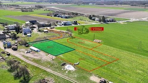 Działka 800 m² w Pobiedziskach - pełne media i elastyczna zabudowa działka Pobiedziska