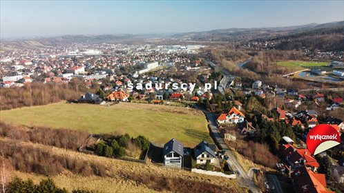 działka na sprzedaż 766m2 działka Myślenice, Centrum, Rajmunda Bergela