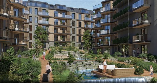 Stylowy 70 m² apartament z tarasem i ogrodem w kompleksie mieszkanie Tepecik, Tepecik, Başiskele, Kocaeli