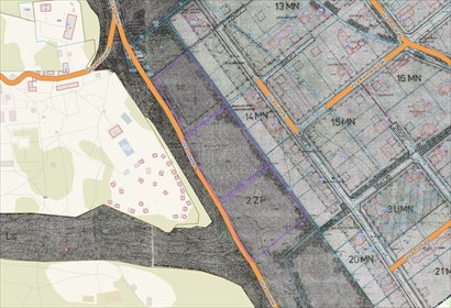 działka na sprzedaż 6691m2 działka Warszawa, Wilanów, Powsin, Opieńki