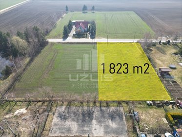 Działka 1823 m² w Gnojewie (media, asfalt, zabudowa) działka Gnojewo