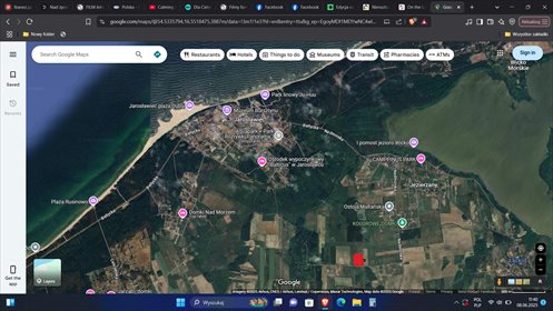Działka na sprzedaż 6080m2 działka Jarosławiec