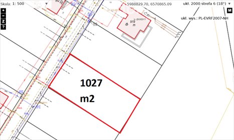 Działka 1027 m2 z pełnym uzbrojeniem - Nowa Wieś Malborska działka Nowa Wieś Malborska, Kasztanowa