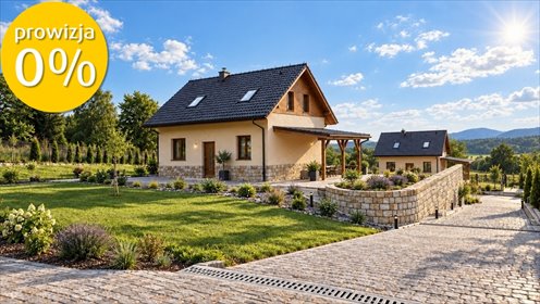Nowoczesny dom z widokiem na Góry Sowie. dom Jugów, Tadeusza Kościuszki