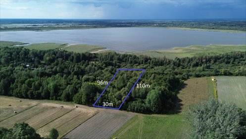 Działka 30 ar w lesie (blisko jeziora Uściwierzi) działka Wólka Nadrybska