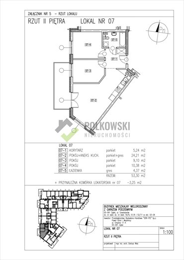 mieszkanie na sprzedaż 53m2 mieszkanie Ząbki, Szwoleżerów