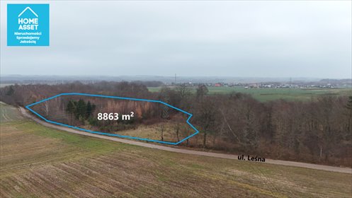 działka na sprzedaż 8863m2 działka Werblinia, Leśna