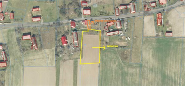 działka na sprzedaż 3000m2 działka Sława