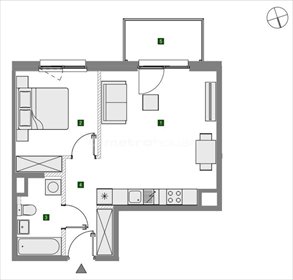 mieszkanie na sprzedaż 45m2 mieszkanie Warszawa, Włochy, Równoległa