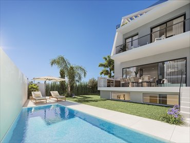Luksusowe szeregowce z prywatnym basenem w Esteponie dom Estepona, Cancelada, Estepona, Málaga