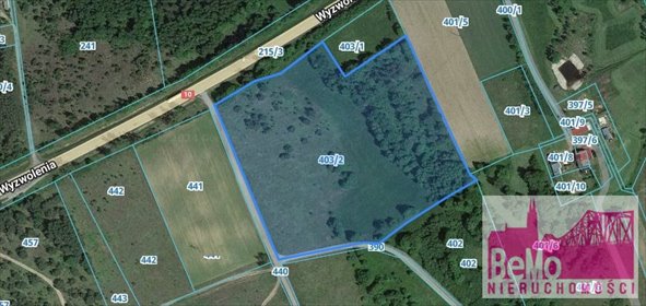 działka na sprzedaż 32700m2 działka Skępe, Wólka