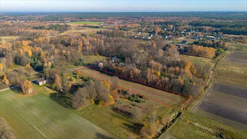Działka 5150 m2 z mediami i planem zagospodarowania działka Stare Krasnodęby