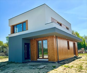 Polecam nowoczesny dom 121 m² z przestronnym układem w Krasnem dom Krasne