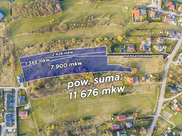 Duża działka inwestycyjna pod zabudowę wielorodzinną i usługową działka Wielicki
