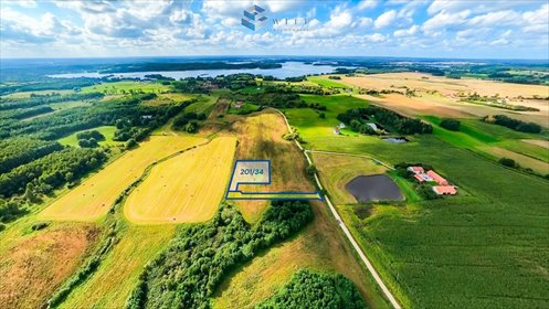Do sprzedania działka 2037 m² z dostępem do jeziora Narie działka Wilnowo