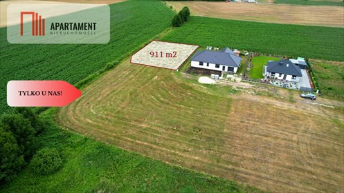 działka na sprzedaż 911m2 działka Rynarzewo