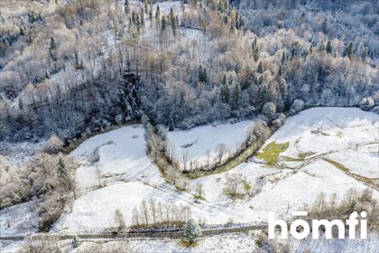 Działka 6,86 ha z lasami i pastwiskami (Żubracze) działka Żubracze