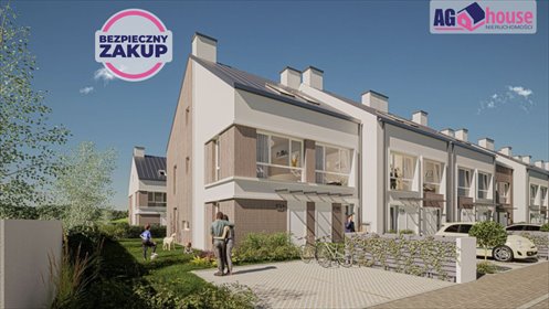 Nowoczesny dom szeregowy 104 m² w Rumii - polecam dom Rumia, Czereśniowa