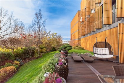 Luksusowy apartament 7 pokoi z ogrodem 600 m2. mieszkanie Warszawa, Mokotów, Aleja Wilanowska
