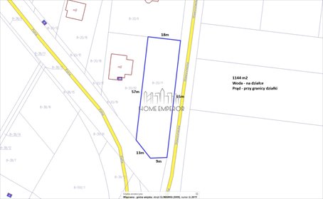 działka na sprzedaż 1144m2 działka Glinianka, Wawrzyniecka