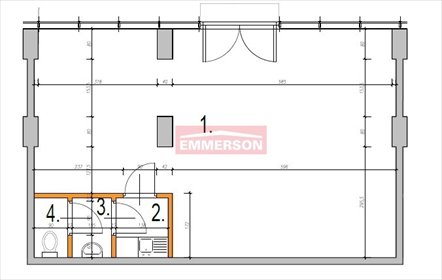 lokal użytkowy na wynajem 58m2 lokal użytkowy Kraków, Dąbie, Dąbie