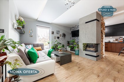 Dom z kominkiem, tarasem i widokiem na łąki dom Babice