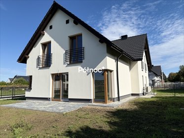 Do sprzedania dom bliźniaczy 128 m² z garażem i tarasem dom Zabierzów