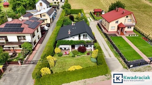 Polecam zadbany dom 110 m² z ogrodem i garażem dom Łężany