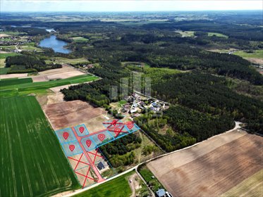 działka na sprzedaż 1004m2 działka Borzechowo, Leśna