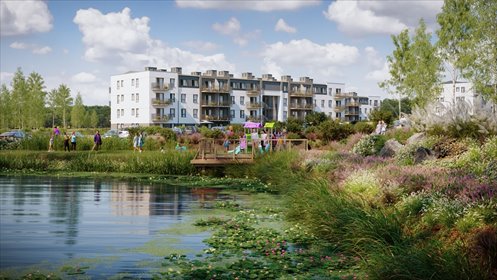 Polecam przestronne 81 m² mieszkanie z dużym balkonem w Gdańsku mieszkanie Gdańsk, Orunia Górna - Gdańsk Południe, Pastelowa
