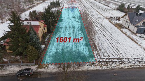 działka na sprzedaż 1601m2 działka Lubartów