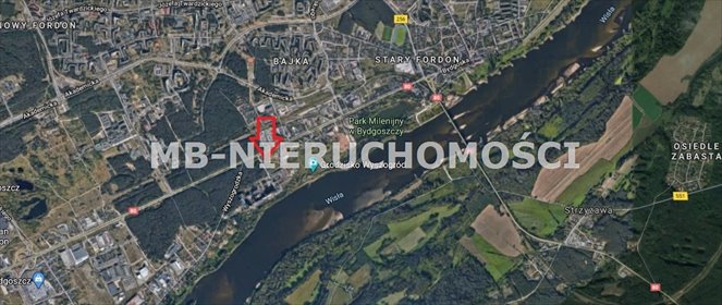 Działka inwestycyjna 3689 m² z mediami (Fordon) działka Bydgoszcz, Fordon, Nad Wisłą