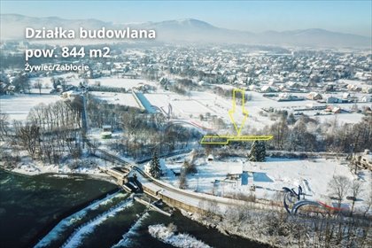 działka na sprzedaż 844m2 działka Żywiec, Zabłocie