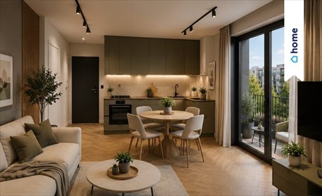 Nowoczesny 2-pokojowy apartament z balkonem w Katowicach mieszkanie Katowice, Wilhelma Friedricha Grundmanna