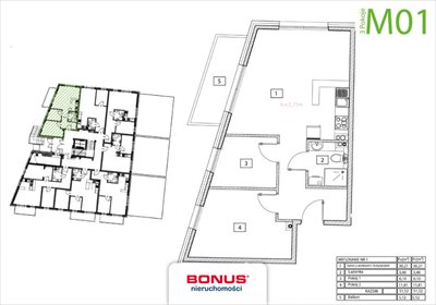 mieszkanie na sprzedaż 52m2 mieszkanie Świnoujście, Heleny Modrzejewskiej
