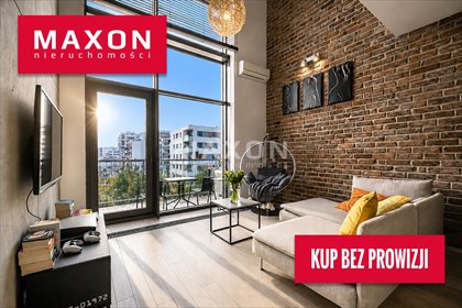 Loft 67,65 m² z tarasem, wysokim sufitem - polecam mieszkanie Warszawa, Mokotów, ul. Jana Pawła Woronicza