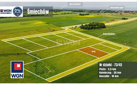 działka na sprzedaż 3003m2 działka Śmiechów, Śmiechów