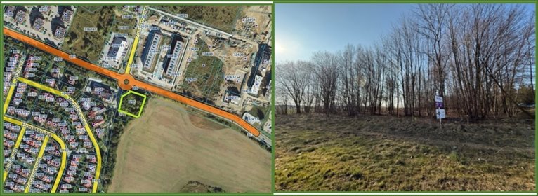 działka na sprzedaż 2162m2 działka Pruszcz Gdański