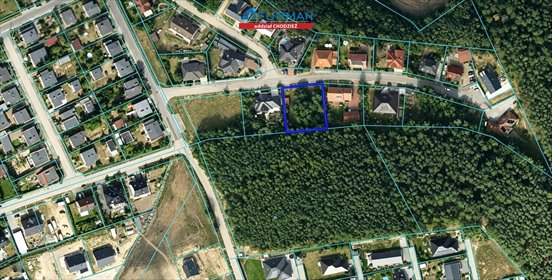 Działka 1228 m² w Ratajach z mediami i lasem działka Rataje