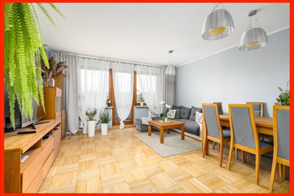 Przestronne 3 pok. z balkonem, nowoczesny układ, pełne wyposażenie mieszkanie Szczecin, Czerwona