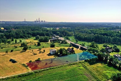 działka na sprzedaż 4684m2 działka Orzesze, Kleszczówka, Centralna