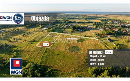 działka na sprzedaż 3051m2 działka Objazda, Objazda