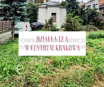działka na sprzedaż 1200m2 działka Kraków, Śródmieście
