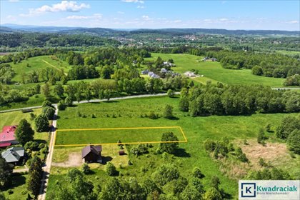 działka na sprzedaż 1600m2 działka Załuż