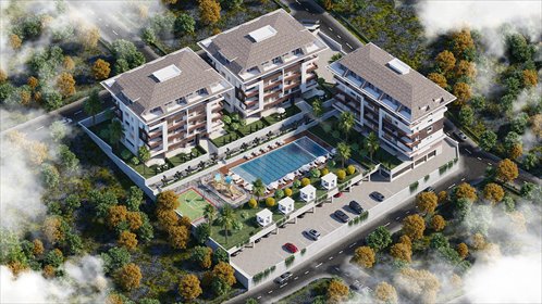 Nowoczesny 124 m² apartament z widokiem na góry mieszkanie Alanya, Kestel, Alanya, Antalya