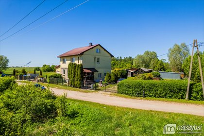 Dom z ogrodem i garażami w Tuczach, 103 m2 dom Tucze, centrum