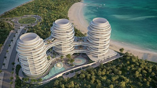 Ekskluzywny 3-pok. apartament z widokiem na morze mieszkanie Al Marjan Island, Al Marjan İsland, Al Marjan Island, Ras Al Khaimah