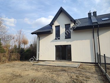 Polecam nowoczesny bliźniak 131 m² z ogrodem i garażem dom Osowiec
